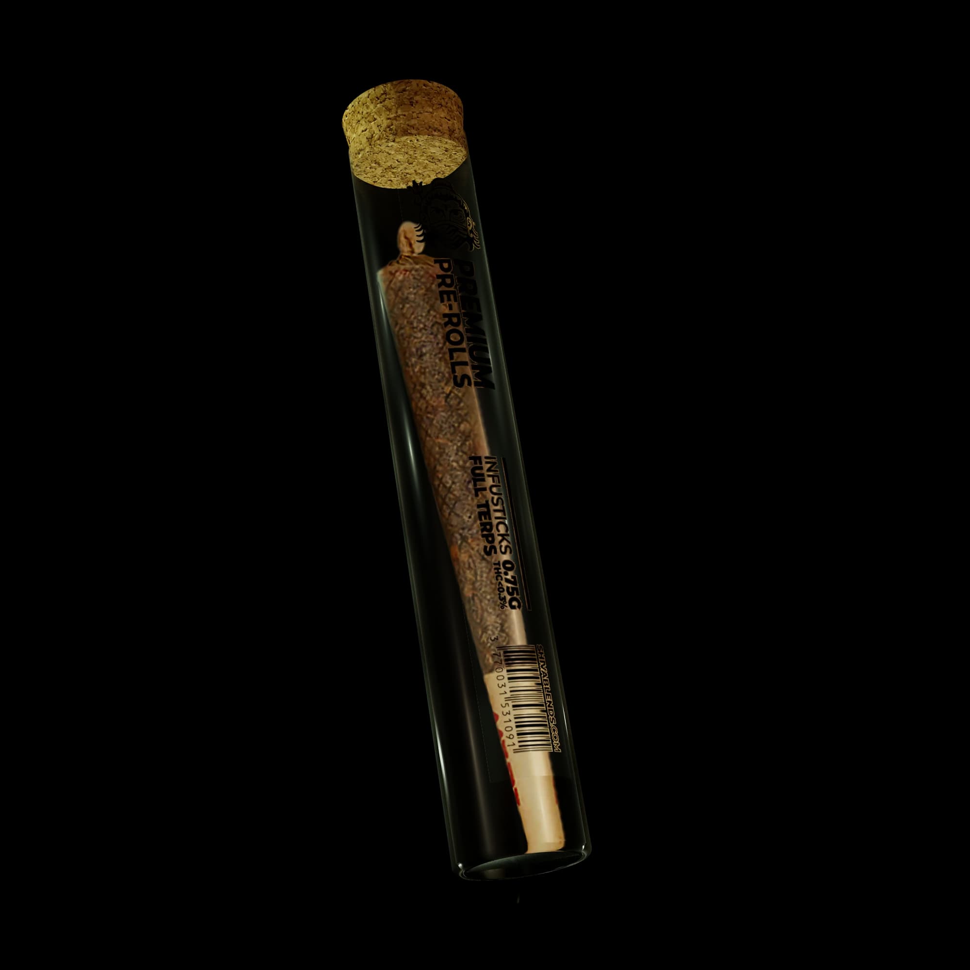 Tube avec un pré-roll Shiva Blends