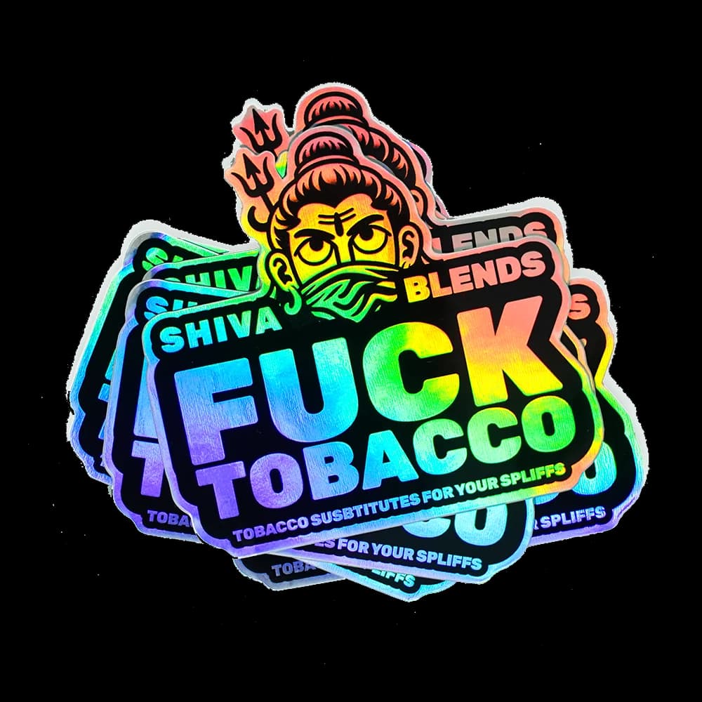 Sticker Fuck Tobacco