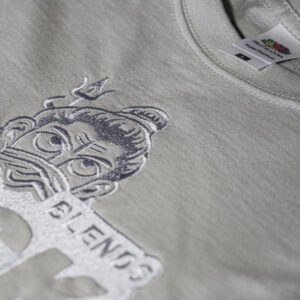 Fuck Tobacco Tshirt light grey by Shiva Blends