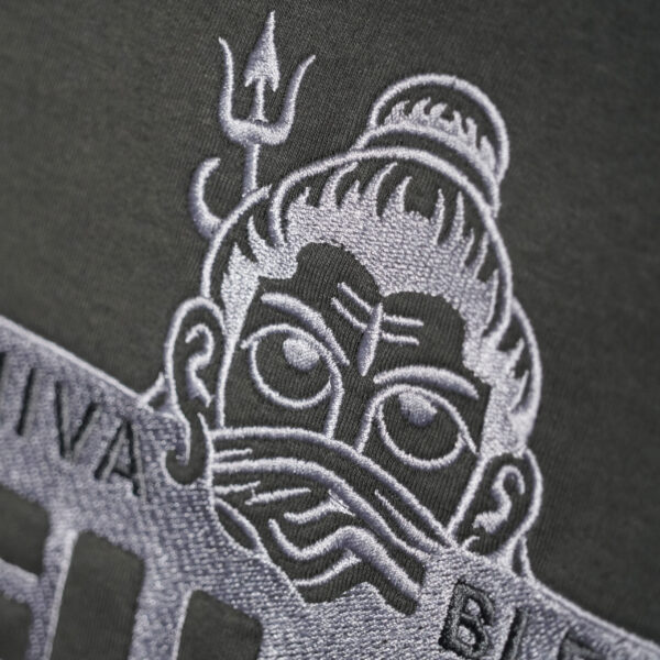 Tshirt Fuck Tobacco gris foncé par Shiva Blends